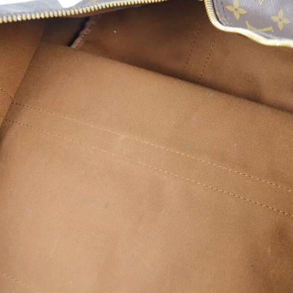 Louis Vuitton Keepall Bag Duffle 55 Brown Canvas - Picture 12 of 12